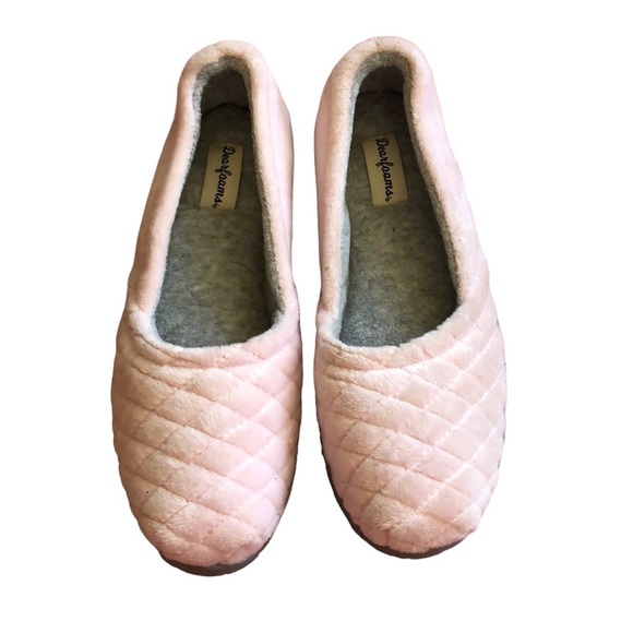 Dear form pink Slip on slippers SZ M 7–8 new condition soft pink athleisure nice - Picture 2 of 7